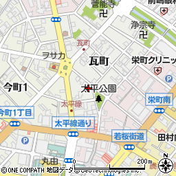 松木陶器店倉庫周辺の地図