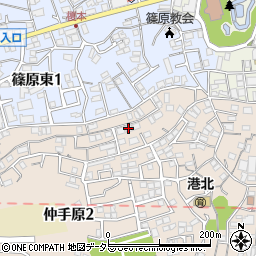 ミラガコート妙蓮寺Ａ棟周辺の地図
