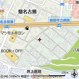 長野県飯田市八幡町509周辺の地図