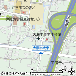 長野県飯田市大瀬木550周辺の地図