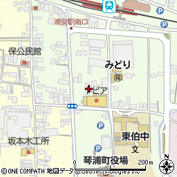 ＪＡ鳥取中央東伯周辺の地図