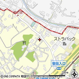 神奈川県横浜市神奈川区菅田町2736周辺の地図