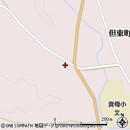 兵庫県豊岡市但東町中山934周辺の地図