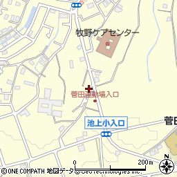 神奈川県横浜市神奈川区菅田町1102周辺の地図