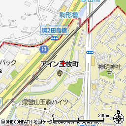 神奈川県横浜市神奈川区三枚町23周辺の地図