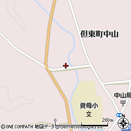 兵庫県豊岡市但東町中山1048周辺の地図