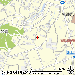 神奈川県横浜市神奈川区菅田町1135周辺の地図