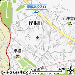 神奈川県横浜市港北区岸根町650周辺の地図