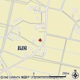 千葉県大網白里市長国742周辺の地図
