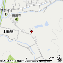 岐阜県美濃加茂市蜂屋町上蜂屋1420周辺の地図