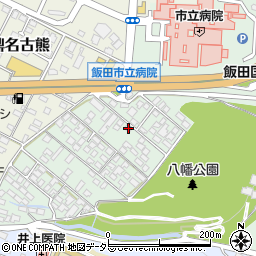 長野県飯田市八幡町498周辺の地図