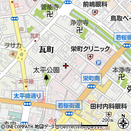 鳥取県鳥取市栄町417周辺の地図