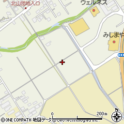 島根県松江市下東川津町周辺の地図