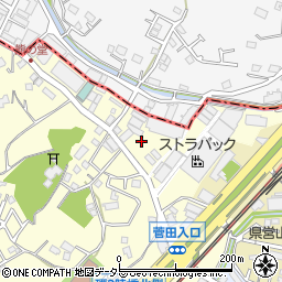 神奈川県横浜市神奈川区菅田町2774周辺の地図