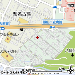 長野県飯田市八幡町510周辺の地図