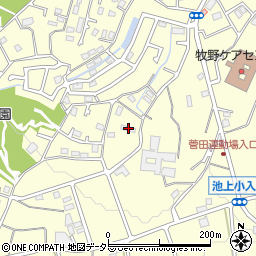 神奈川県横浜市神奈川区菅田町1137周辺の地図