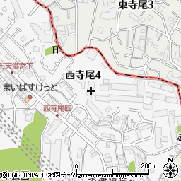 グランドムール横浜西寺尾周辺の地図
