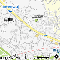 神奈川県横浜市港北区岸根町544周辺の地図
