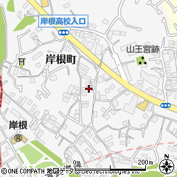神奈川県横浜市港北区岸根町525周辺の地図