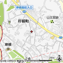 神奈川県横浜市港北区岸根町523周辺の地図