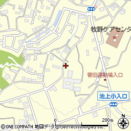 神奈川県横浜市神奈川区菅田町1128周辺の地図