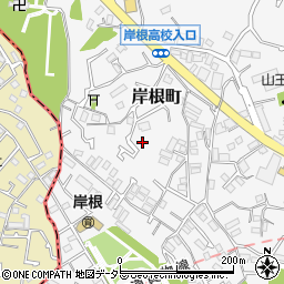神奈川県横浜市港北区岸根町664周辺の地図