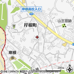 神奈川県横浜市港北区岸根町648周辺の地図