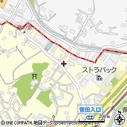 神奈川県横浜市神奈川区菅田町2760周辺の地図