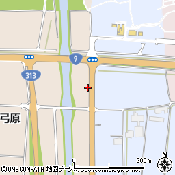 鳥取県東伯郡北栄町弓原960-1周辺の地図
