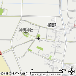 岐阜県関市植野747-1周辺の地図