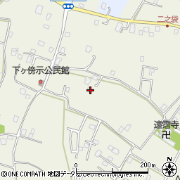 千葉県大網白里市下ケ傍示702周辺の地図