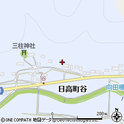 兵庫県豊岡市日高町谷周辺の地図