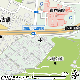 長野県飯田市八幡町482周辺の地図