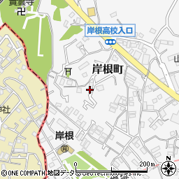 神奈川県横浜市港北区岸根町663周辺の地図