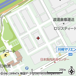 日本食肉流通センター卸売事業協同組合周辺の地図