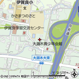 長野県飯田市大瀬木556周辺の地図