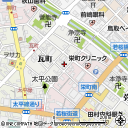 福田内科医院周辺の地図