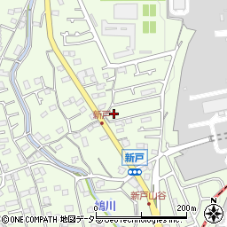 神奈川県相模原市南区新戸2394周辺の地図
