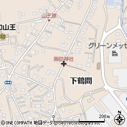 諏訪神社周辺の地図