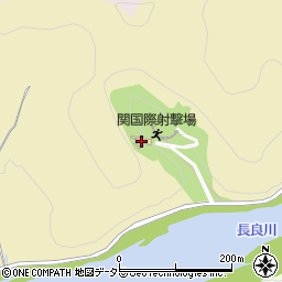 関国際射撃場周辺の地図