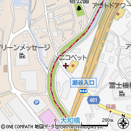 神奈川県横浜市瀬谷区目黒町4周辺の地図