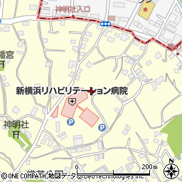 神奈川県横浜市神奈川区菅田町2655周辺の地図