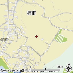 山梨県西八代郡市川三郷町楠甫周辺の地図