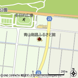 青山剛昌ふるさと館駐車場周辺の地図