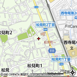 神奈川県横浜市神奈川区松見町1丁目40周辺の地図