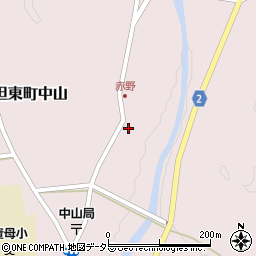 兵庫県豊岡市但東町中山552周辺の地図