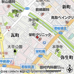 鳥取県鳥取市栄町215周辺の地図