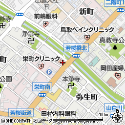 鳥取県鳥取市栄町102周辺の地図