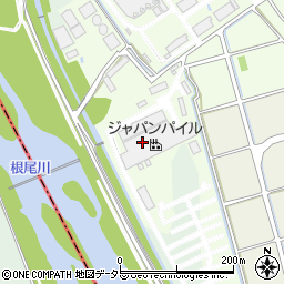 ジャパンパイル株式会社岐阜工場周辺の地図