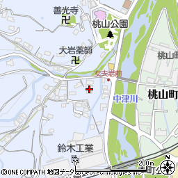 ロイヤルハイム中津川周辺の地図